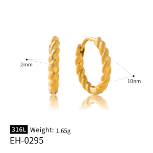 Mini Twist Hoops Earrings